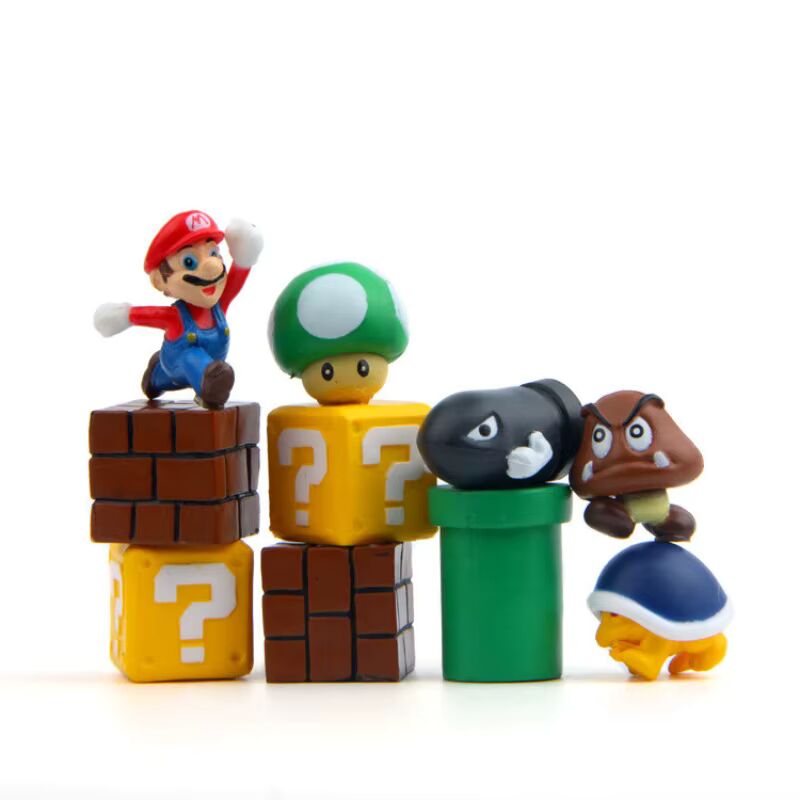 Cute Super Mario 3D Fridge Magnets – Fun Home Decor & Gift Idea